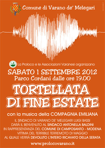 Sabato 1 Settembre 2012